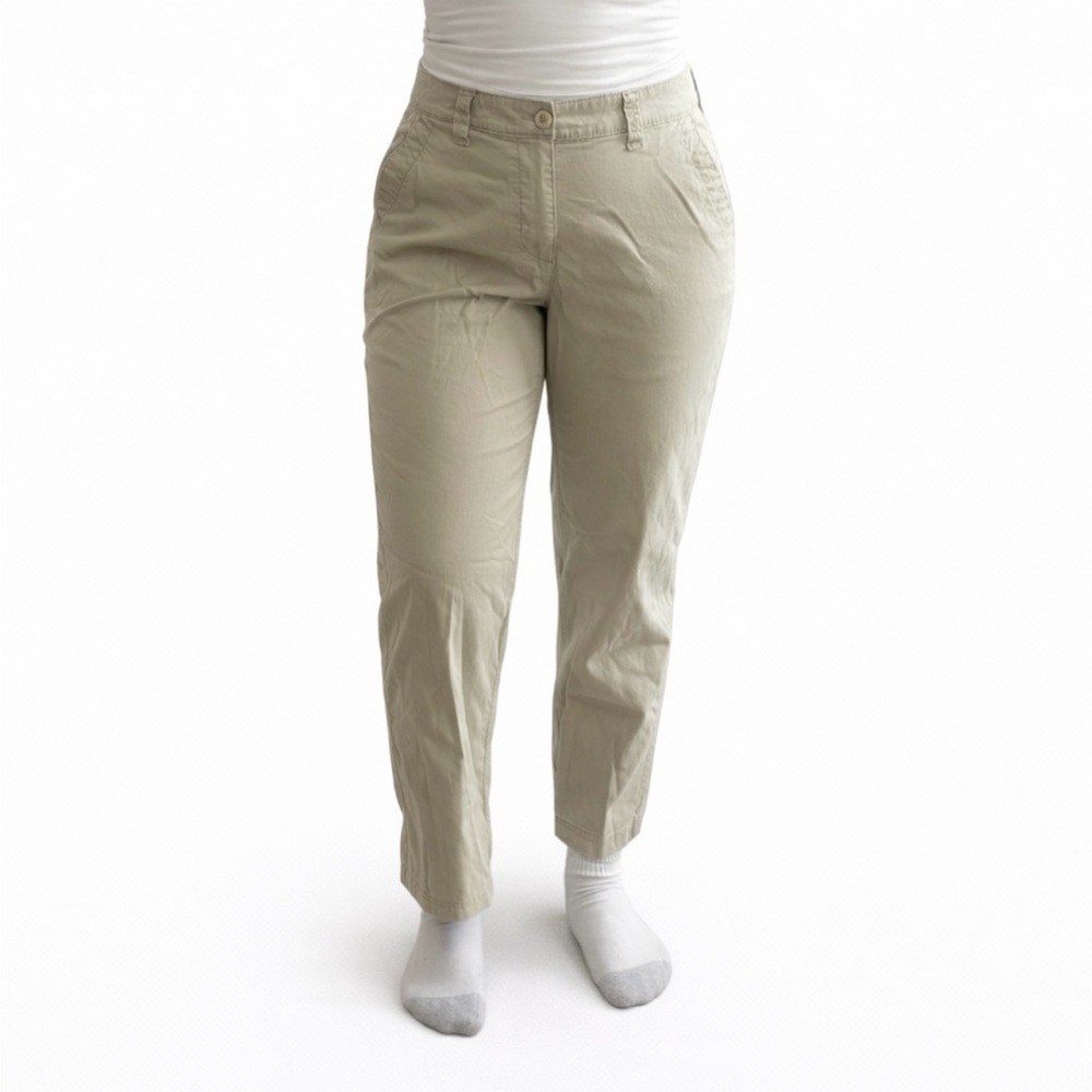 Old Navy Khaki Elastic Waist Pants